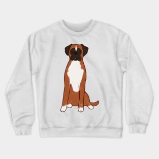 boxer dog drawing Crewneck Sweatshirt